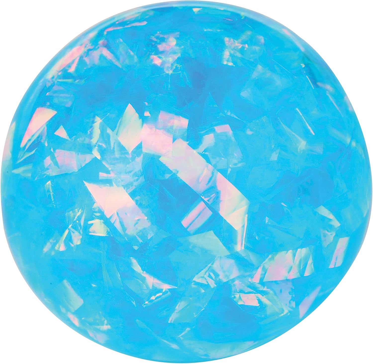 Schylling NeeDoh Crystal - Sensory Squeeze Toy - Shimmering Liquid Filling - 2.25″ Wide - Color May Vary (Pack of 1) - Image 3