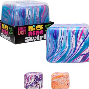 Schylling NeeDoh Swirl Nice Berg - Jumbo Squishy Squeezy Fun - Colors May Vary