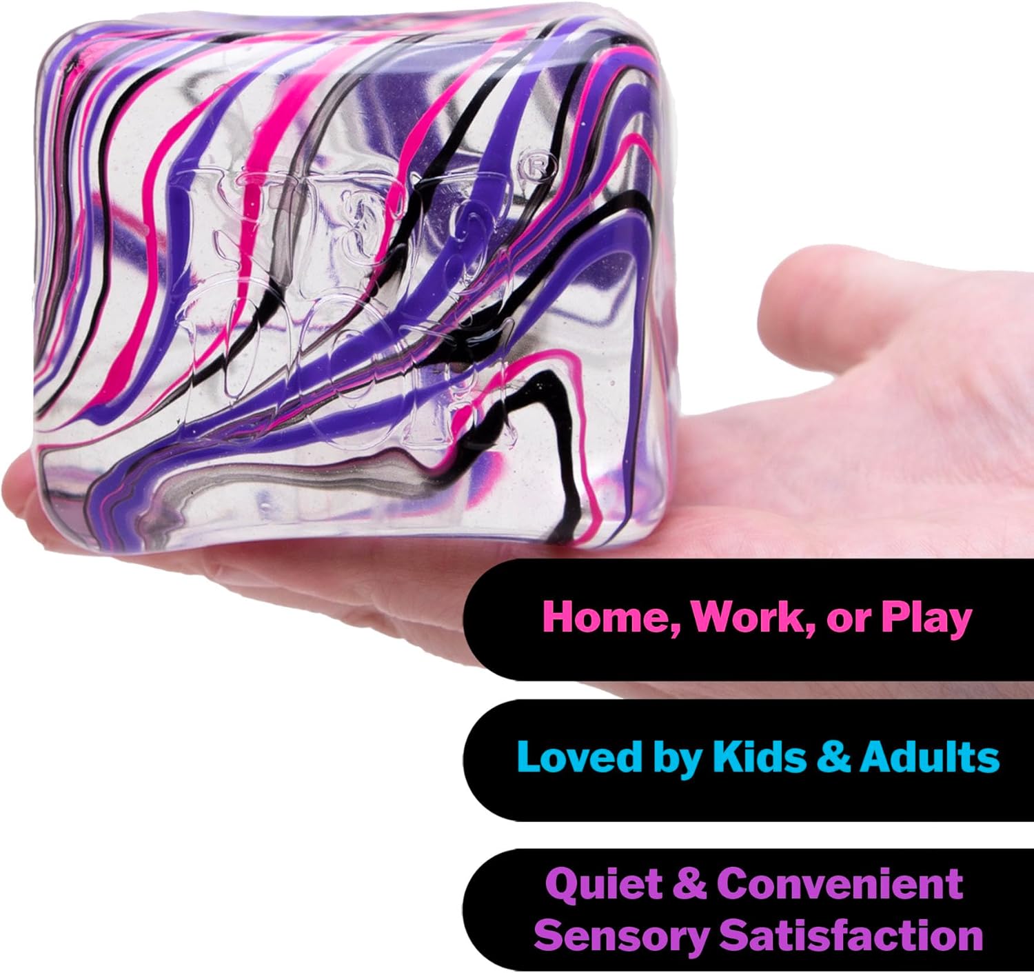 Schylling NeeDoh Swirl Nice Berg - Jumbo Squishy Squeezy Fun - Colors May Vary - Image 4