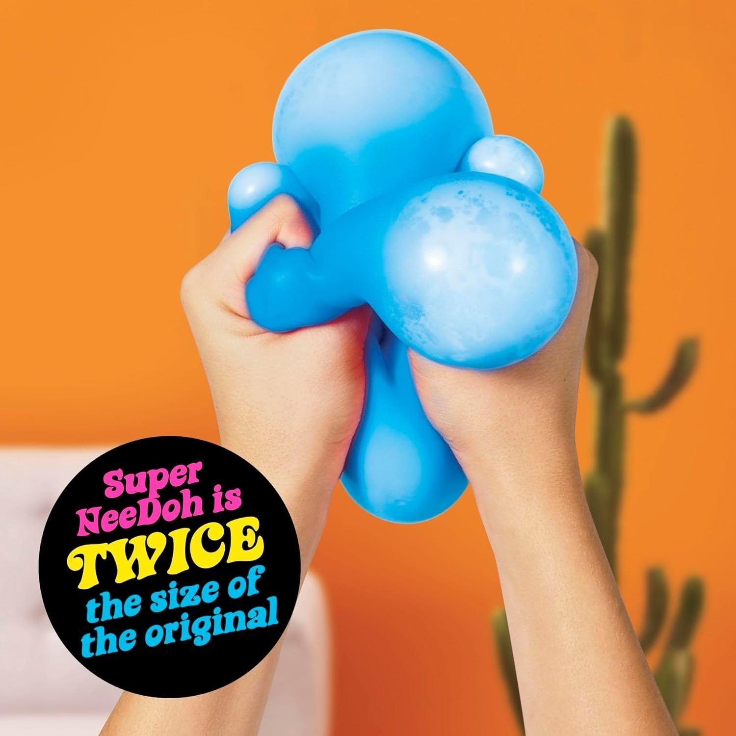 Super NeeDoh - Jumbo Stress Ball - 4.5” - Assorted - Image 4