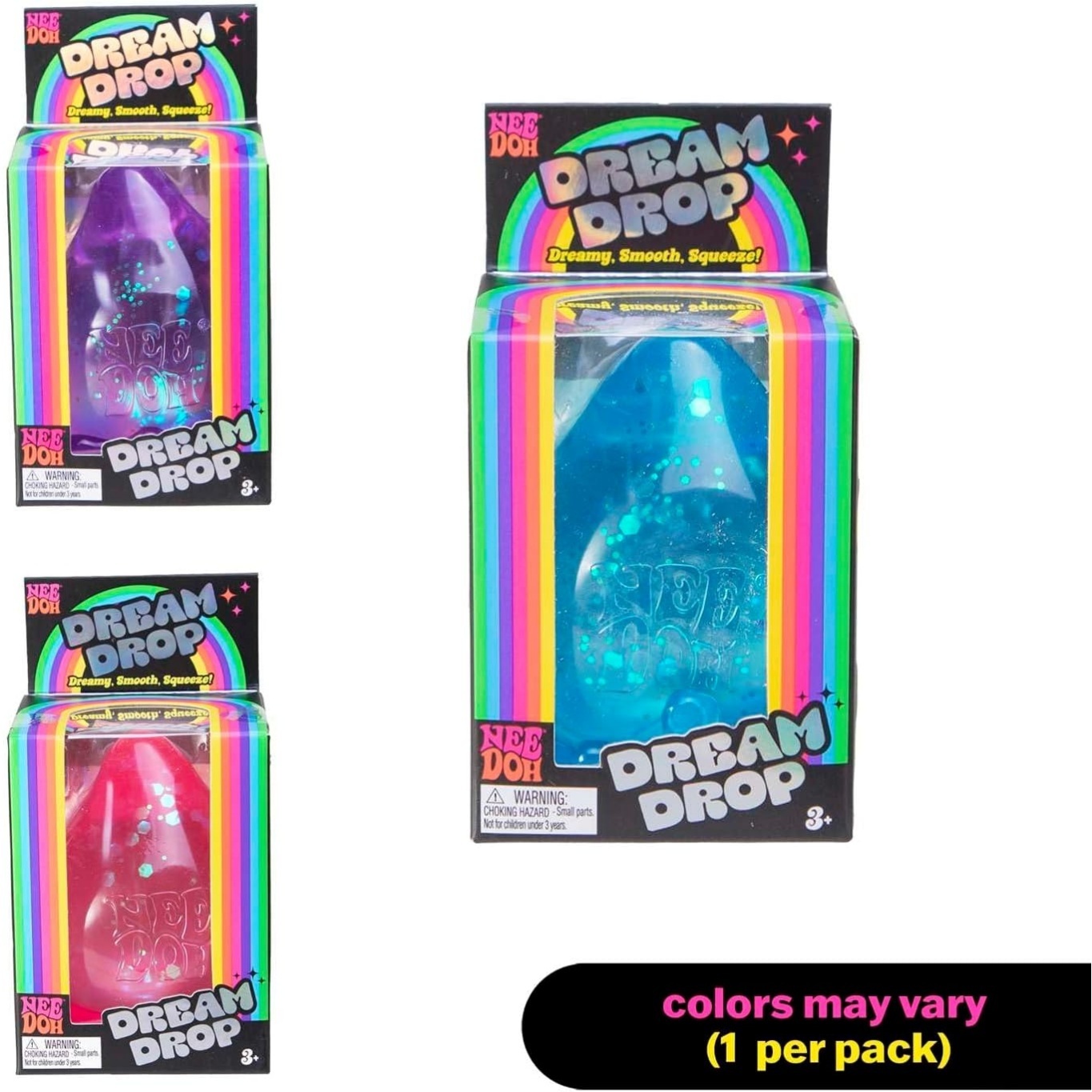 NeeDoh Dream Drop - Smooth Squeeze - 3 Pack - Image 5