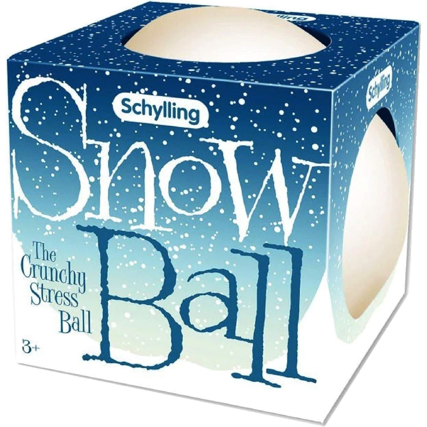 NeeDoh Snow Ball Stress Balls - Crunchy & Squishy - 2 Pack - Image 2